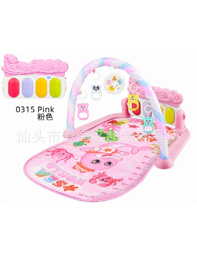 Years Old Baby Fitness Rack Baby Pedal Piano Baby Music Pedal Piano Educational Toys - Image 3